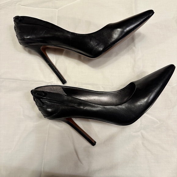 Enzo Angiolini black heels sz 8 - Picture 2 of 13